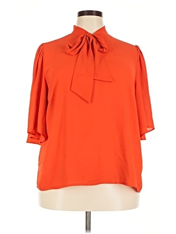 ELOQUII 3/4 Sleeve Blouse (view 1)