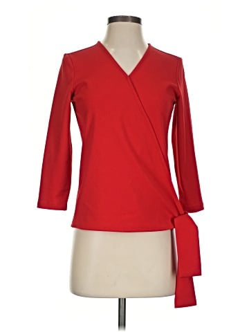 Ann Taylor 3/4 Sleeve T-Shirt (view 1)