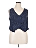 Shein Curve 100% Polyester Blue Vest Size 16 Plus (2) - photo 1