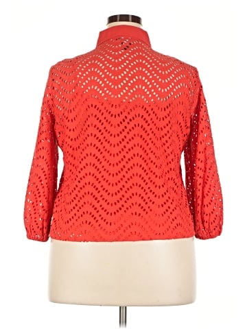 Simply Vera Vera Wang 3/4 Sleeve Blouse (view 2)