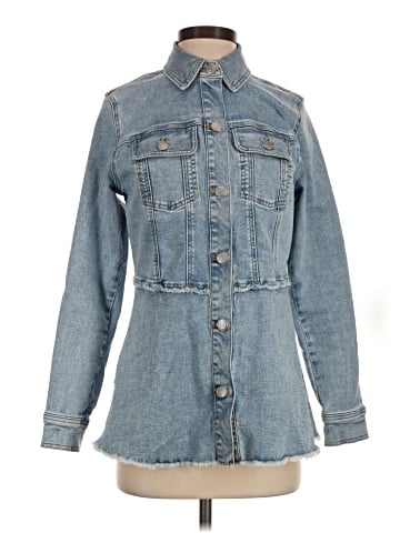 LOGO by Lori Goldstein Denim Jacket (view 1)