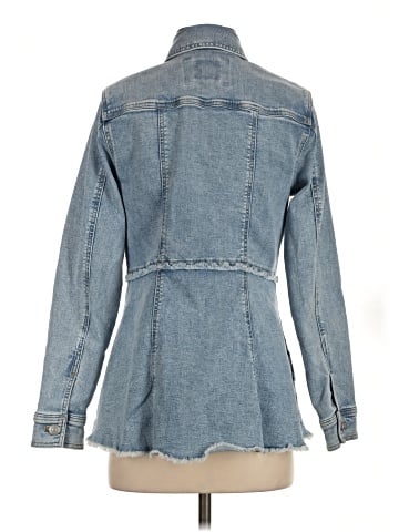 LOGO by Lori Goldstein Denim Jacket (view 2)