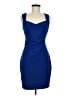 Guess Solid Blue Cocktail Dress Size 6 - photo 1