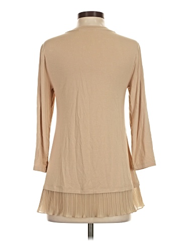 LOGO by Lori Goldstein 3/4 Sleeve Top (view 2)