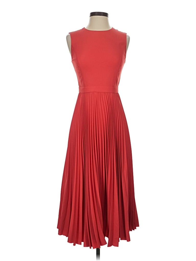 Pre-owned Babaton Cocktail Dress In Red