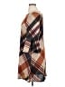 Echo Plaid Brown Casual Dress Size XL (petite) - photo 5