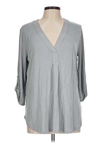 Lush 3/4 Sleeve Blouse (view 1)