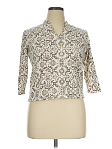 Ruby Rd. 3/4 Sleeve Blouse (view 1)