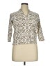 Ruby Rd. Ivory 3/4 Sleeve Blouse Size XL Petite - photo 1