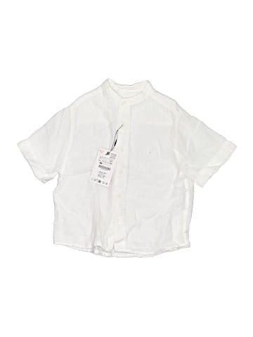 Zara Short Sleeve Button-Down Shirt (view 1)