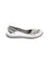 Clarks Graphic White Flats Size 9 - photo 1