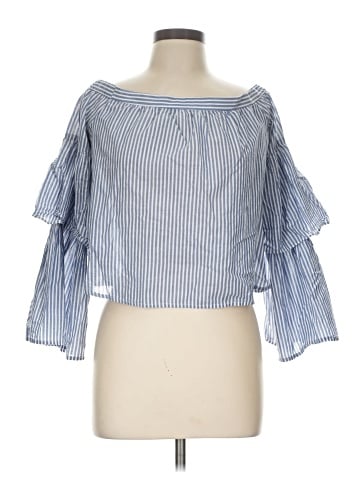BCBGMAXAZRIA 3/4 Sleeve Blouse (view 1)