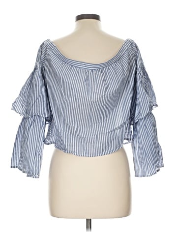 BCBGMAXAZRIA 3/4 Sleeve Blouse (view 2)