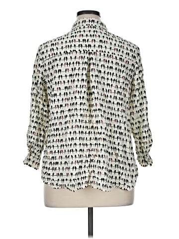 Jane and Delancey 3/4 Sleeve Blouse (view 2)