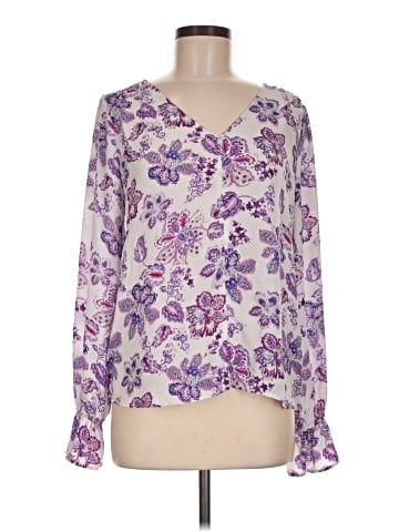 Ann Taylor LOFT Long Sleeve Blouse (view 1)