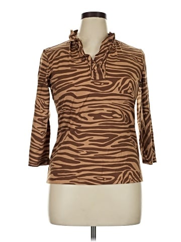 J. McLaughlin 3/4 Sleeve T-Shirt (view 1)