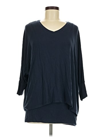Soft Surroundings 3/4 Sleeve Top (view 1)