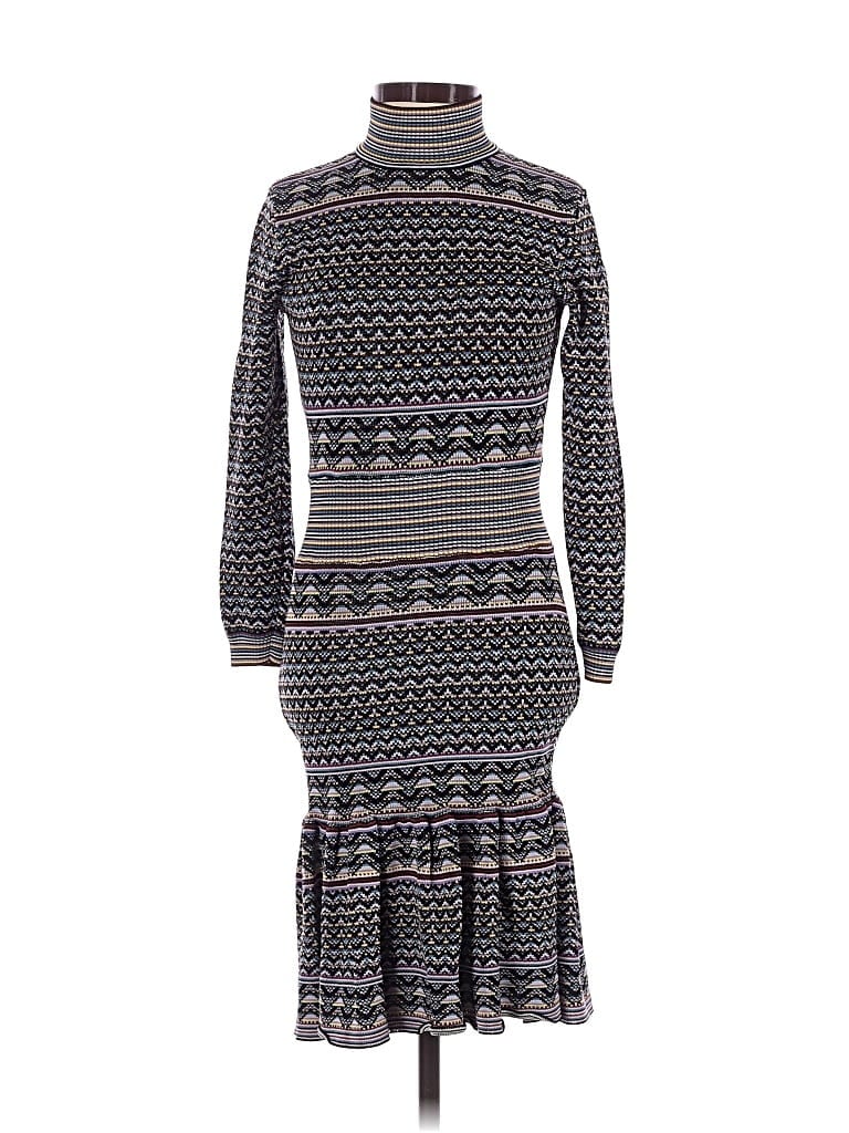 Pre-owned Shoshanna Casual Dress In Gray