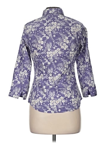 Columbia 3/4 Sleeve Button-Down Shirt (view 2)