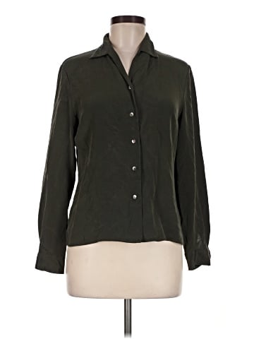 Talbots Long Sleeve Silk Top (view 1)