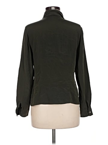 Talbots Long Sleeve Silk Top (view 2)