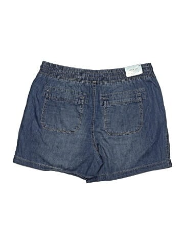 Curve Appeal Denim Shorts (view 2)