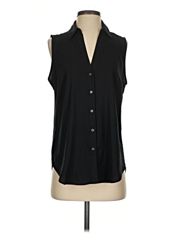 Ann Taylor Sleeveless Button-Down Shirt (view 1)