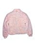 Forever 21 100% Polyester Floral Pink Jacket Size 11 - 12 - photo 1