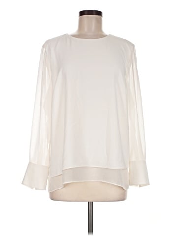 Ann Taylor Long Sleeve Blouse (view 1)