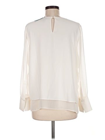 Ann Taylor Long Sleeve Blouse (view 2)