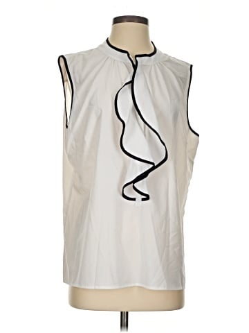 Calvin Klein Sleeveless Blouse (view 1)