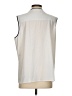 Calvin Klein Ivory Sleeveless Blouse Size P (petite) - photo 2
