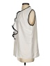Calvin Klein Ivory Sleeveless Blouse Size P (petite) - photo 5