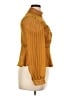 Haute Monde 100% Polyester Gold Long Sleeve Blouse Size XL - photo 4