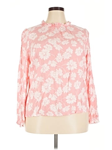 Ann Taylor LOFT Outlet Long Sleeve Blouse (view 1)