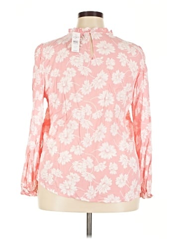Ann Taylor LOFT Outlet Long Sleeve Blouse (view 2)