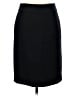 J.Crew 100% Wool Solid Black Wool Skirt Size 0 - photo 1