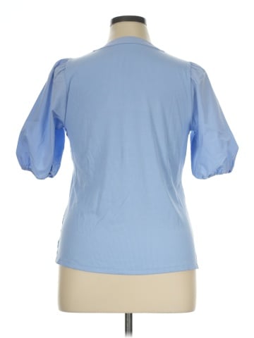 Nine West Short Sleeve Blouse (view 2)