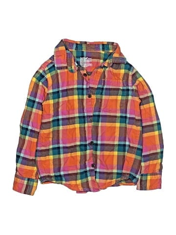 Cat & Jack Long Sleeve Button-Down Shirt (view 1)