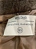Miss Posh 100% Polyester Tweed Brown Jacket Size XS - photo 6