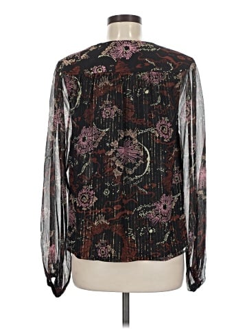 A.L.C. Long Sleeve Silk Top (view 2)
