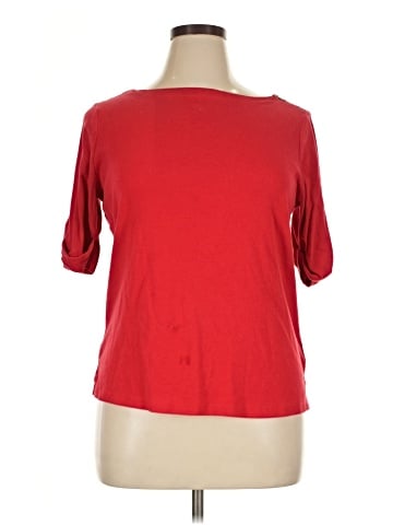Lauren by Ralph Lauren 3/4 Sleeve Top (view 1)