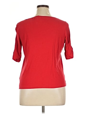 Lauren by Ralph Lauren 3/4 Sleeve Top (view 2)
