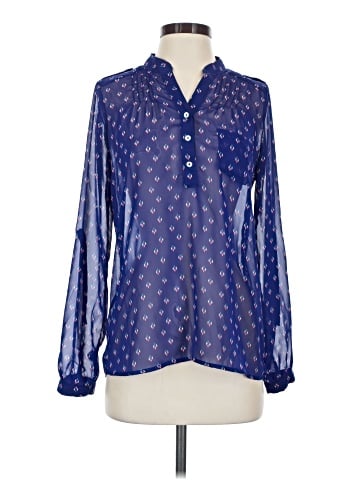 Sweet Rain Long Sleeve Blouse (view 1)