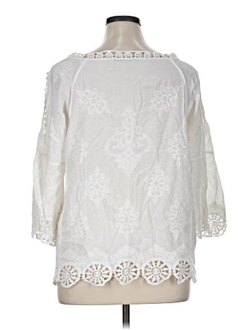 Spiaggia Dolce 3/4 Sleeve Blouse (view 2)