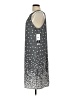 Perceptions Stars Gray Casual Dress Size L - photo 5
