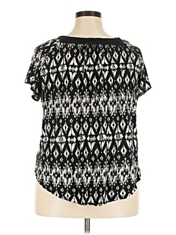 Faded Glory Short Sleeve Blouse (view 2)