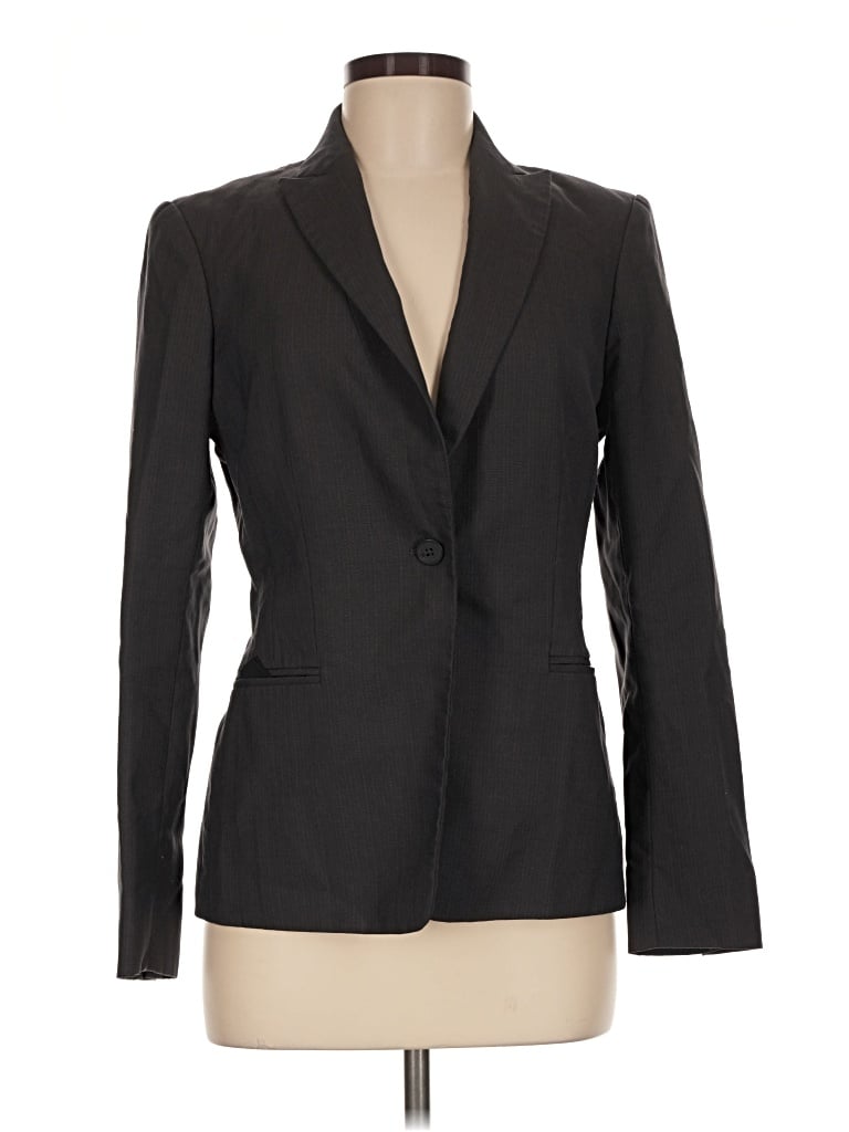 Pre-owned Assorted Brands Blazer Jacket In Black