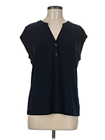 Anne Klein Short Sleeve Blouse (view 1)