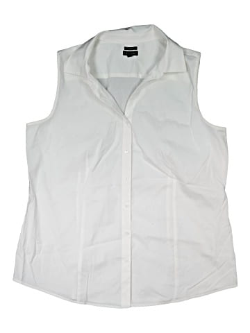 Talbots Sleeveless Button-Down Shirt (view 2)